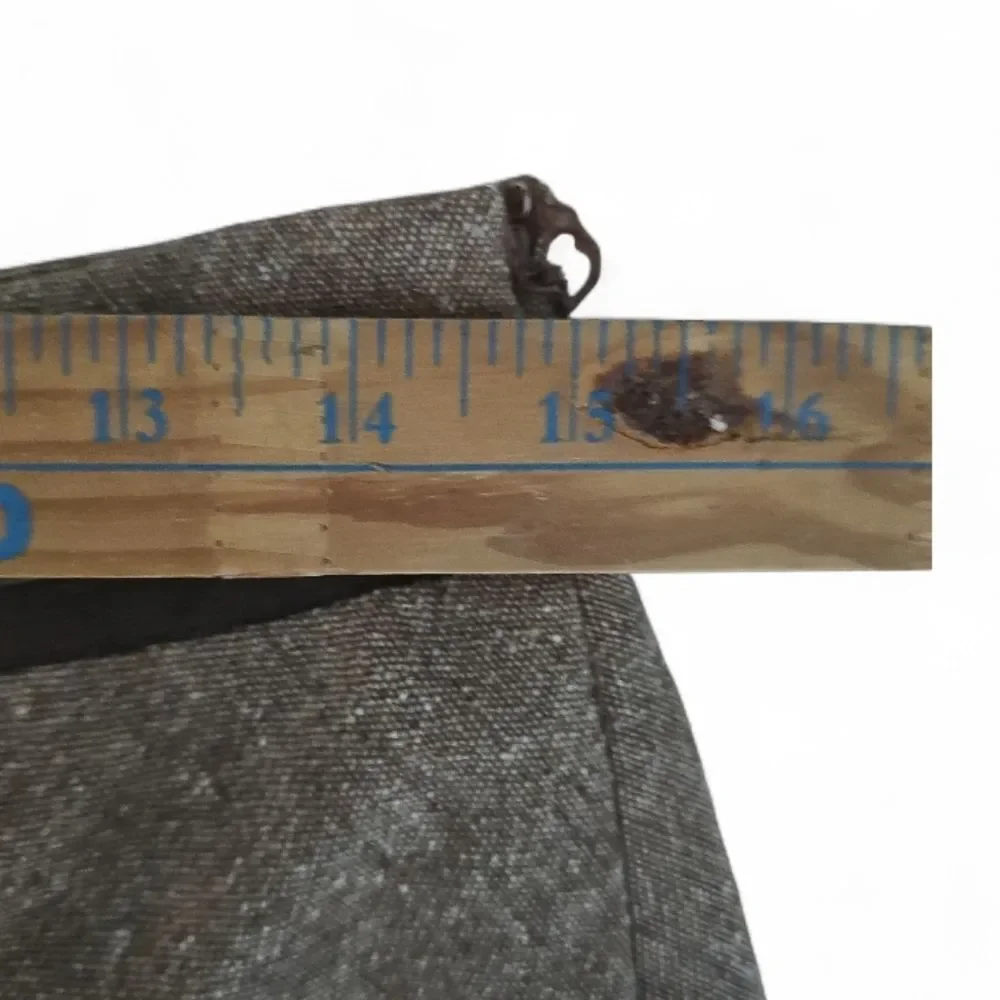 Ann Taylor Wool Silk Tweed A-Line Skirt Sz 6 Brown Timeless Winter Work Classic - Picture 12 of 12